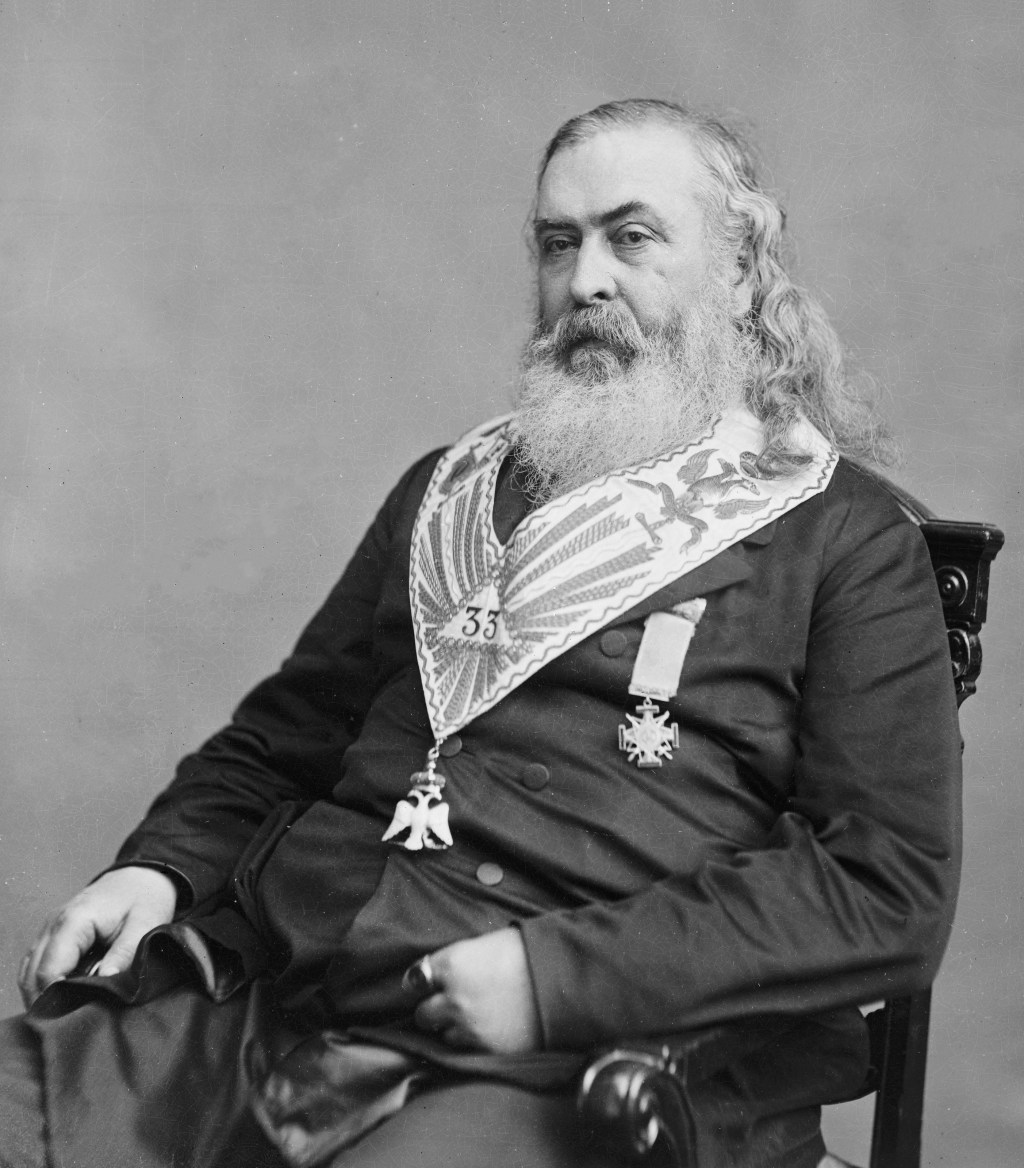 Albert Pike, 33rd Degree Freemason