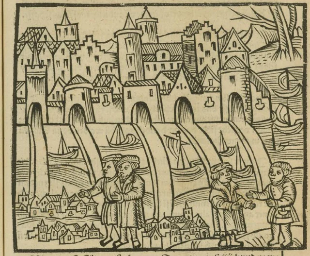 The First Illustration of Tenochtitlan